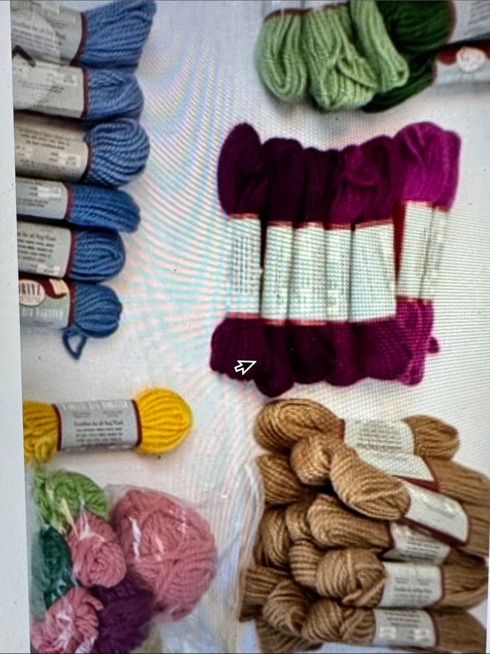 Dritz Radiant Rug Yarn Worsted Virgin Wool 36 Skeins Vintage NOS Various Colors